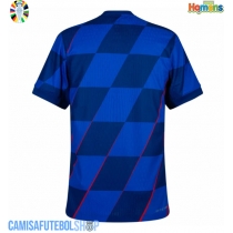 Camisa de time de futebol Croácia Replicas 2º Equipamento Europeu 2024 Manga Curta